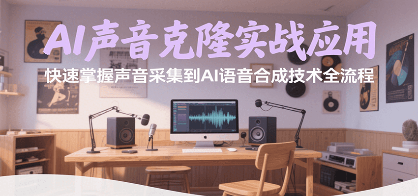 AI声音克隆实战应用，快速掌握声音采集到AI语音合成技术全流程-佐思资源网下载-专注于互联网平台分享平台
