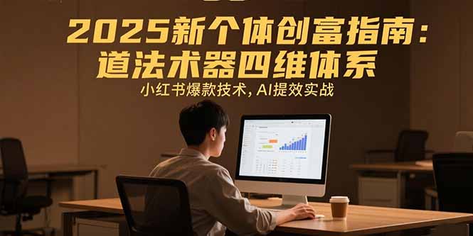 2025新个体创富指南：道法术器四维体系，小红书爆款技术，AI提效实战-佐思资源网下载-专注于互联网平台分享平台